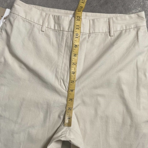 Wilfred Free Pants Womens 10 High Waist Ascendant‎ Utility Beige Cotton Sequoia - Picture 4 of 12